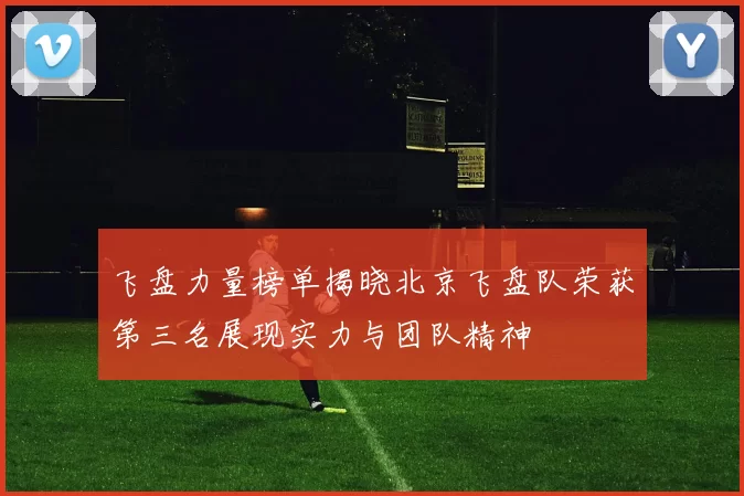 飞盘力量榜单揭晓北京飞盘队荣获第三名展现实力与团队精神