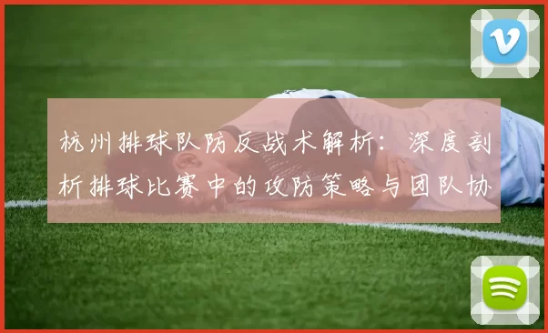 杭州排球队防反战术解析：深度剖析排球比赛中的攻防策略与团队协作