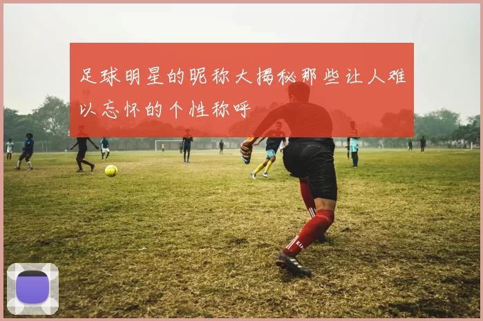 足球明星的昵称大揭秘那些让人难以忘怀的个性称呼